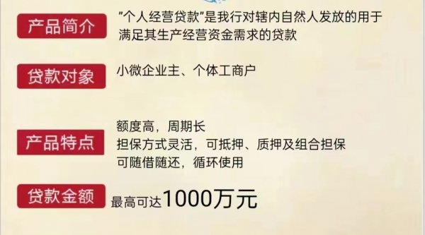 個(gè)人經(jīng)營貸